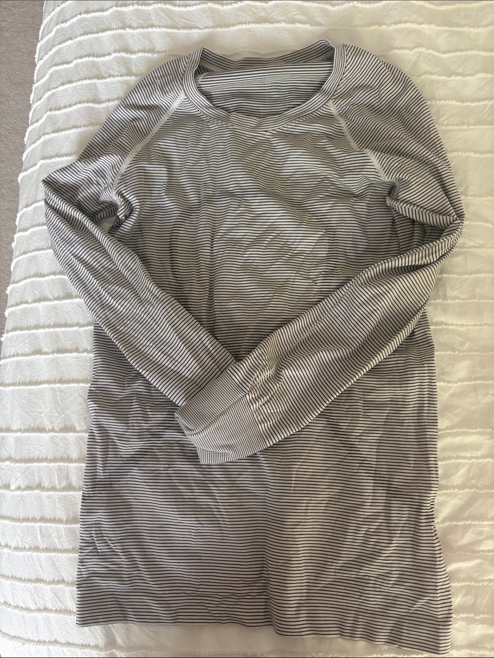 lululemon athletica swiftly tech striped long sleeve